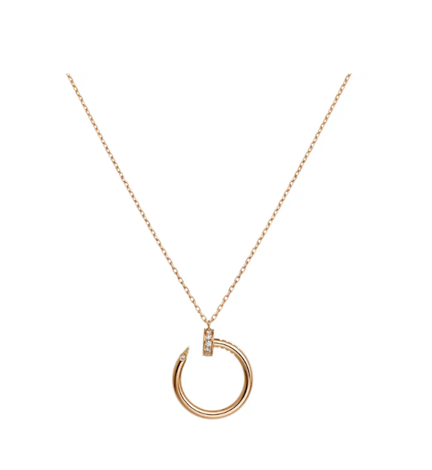Nail Necklace - Diamond Tip